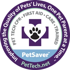 PetSaver CPR-Certified badge